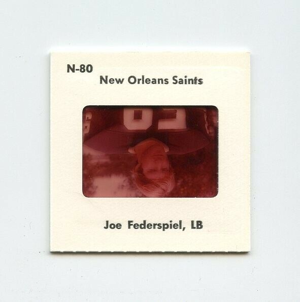 TN27303 JOE FEDERSPIEL, LB 1976 Rare Football TV Slide | eBay TN27303 JOE FEDERSPIEL, LB 1976 Rare Football TV Slide | eBay