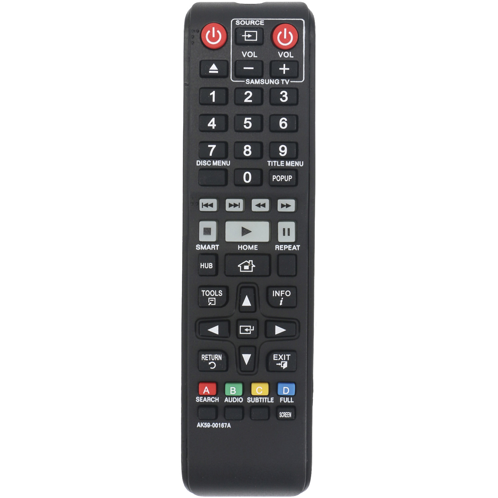New Remote AK5900167A for Samsung Bluray BDF6500 BDF6700 BDJ7500