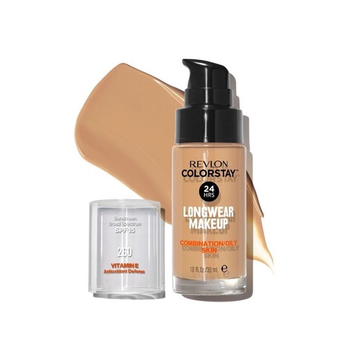 Revlon ColorStay Makeup PUMP, Combination/Oily Skin SPF 15 - Picture 11 of 39