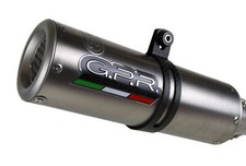 GPR Exhaust BMW R NINE-T 1200 2017-2019 (ALL) Homol Slip-On M3 Titanium Natural