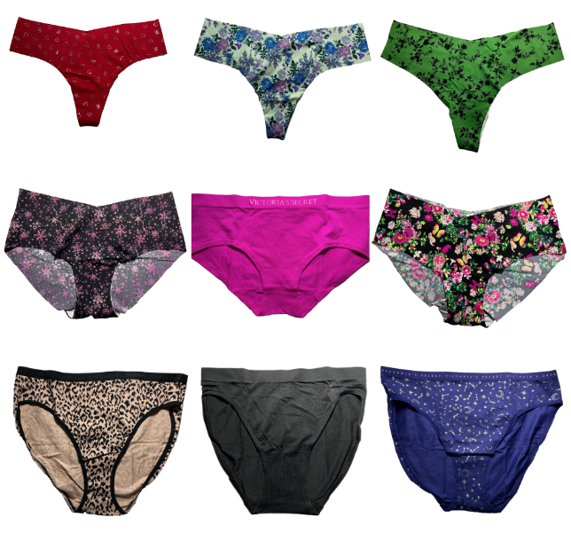 A VICTORIA'S SECRET ショーツ！ S x 4 Victoria Secret Underwear XS to XXL Womens Panties Briefs or