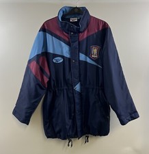 Aston Villa Padded Bench Football Coat 1995/97 Adults Large Reebok F424