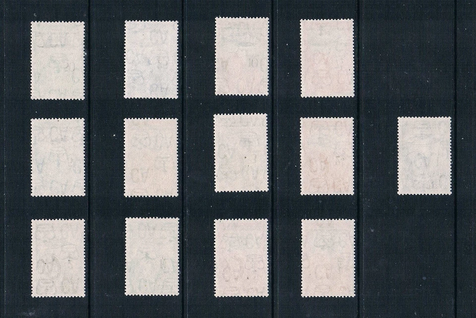 Pez QEII Tristán Da Cunha 1961 con moneda decimal - SC 42-54 [SG 42-54] -MNH- A3 Foto 2 de 3