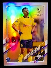2020-21 Topps Chrome UEFA Youssoufa Moukoko REFRACTOR RC #55 ROOKIE CARD BVB