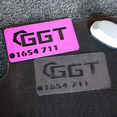 30 Tappeti Auto Personalizzati Con Scritta - Foto 3