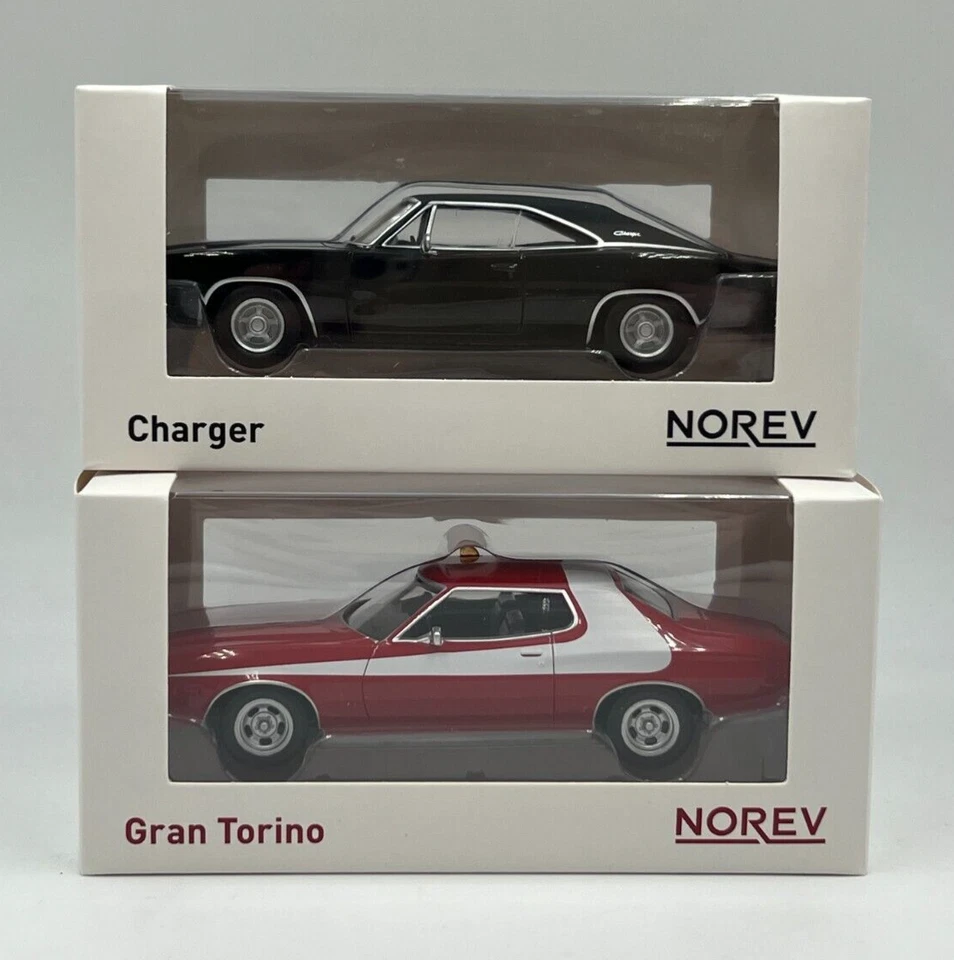 Lotto di 2 Ford Gran Torino Starsky & Hutch + caricabatterie Fast & Furious 1... - Immagine 2 di 4