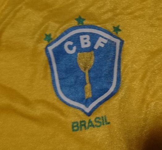 Brasil vintage Topper(It’s is labeled M Topper Brazil 1988-1990 Home Jersey S/S - USED Condition