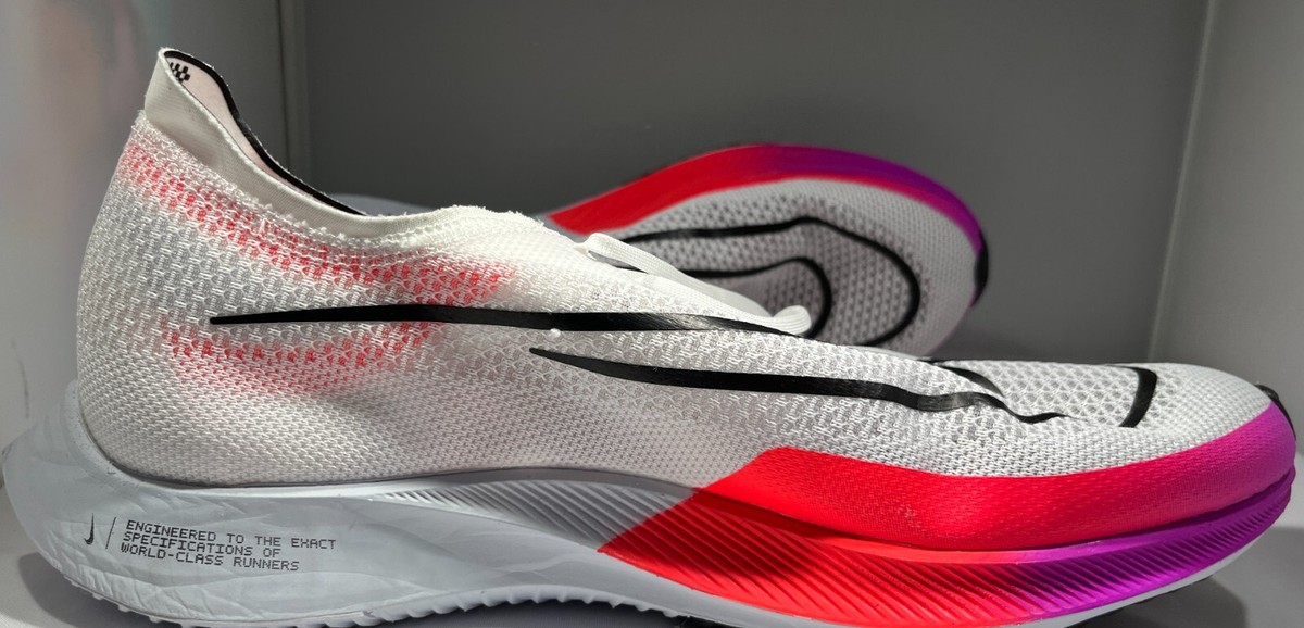 Nike Men's ZoomX StreakFly - Size 10.5 - White Flash Crimson