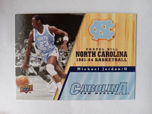 2010-11 UD North Carolina Basketball - #43 Michael Jordan Mint Free Shipping!