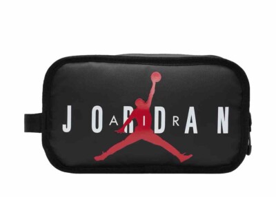 Nike Air Jordan Men's Travel Dopp Kit Clutch Toiletries Bag Black