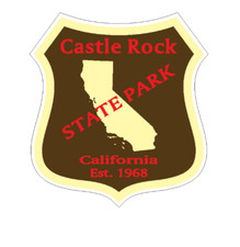 4" castle rock state park california bumper sticker decal usa made