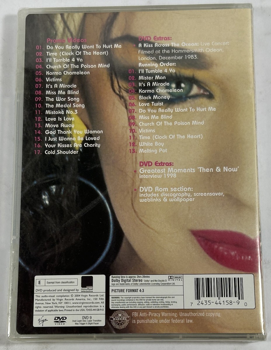 ミュージック Culture Club Greatest Hits DVD ミュージック Culture Club Greatest Hits DVD Amazon.com