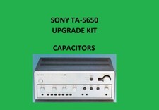 Stereo Amplifier SONY TA-5650 Repair KIT - all capacitors