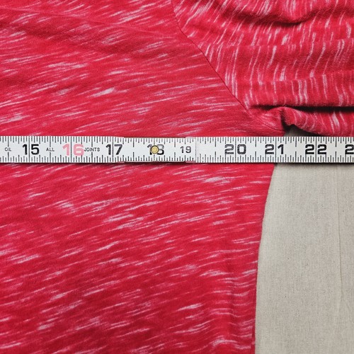 Michael Bastian Long Sleeve Red White Heathered Size Medium 100% Cotton READ DES - Picture 9 of 10