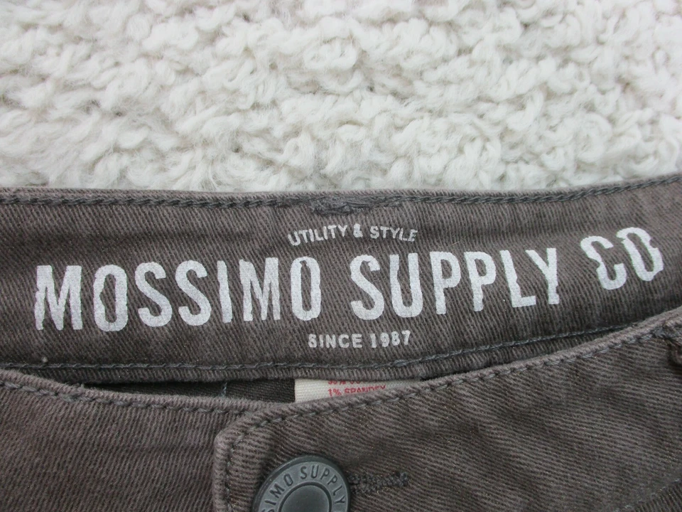 Mossimo Supply Jeans 7 Womens Juniors Size Skinny Stretch Brown Denim Mid Rise - Image 4 of 4