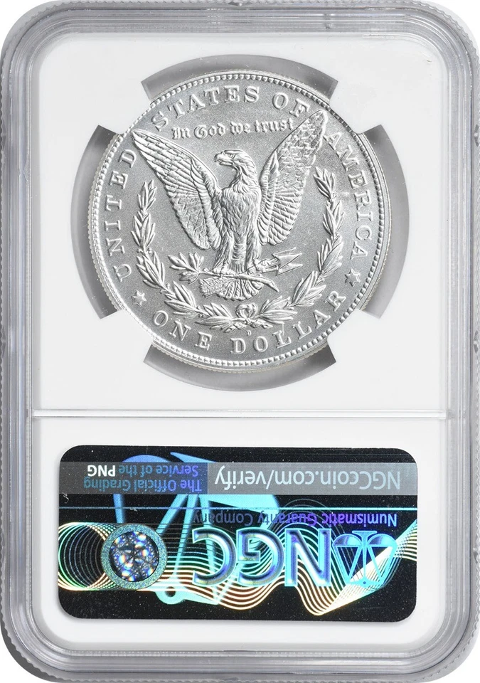 2021-D Morgan Silver Dollar MS69 NGC - Image 2 of 2