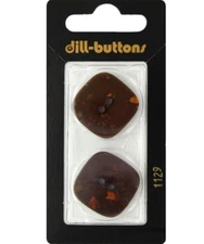 Dill Buttons ~ (1129) - 1" - 2 ct