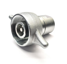 Hydraulic Tipper Screw Coupler - 1" BSP Thread: Edbro - Hyva - Jost- Interchange