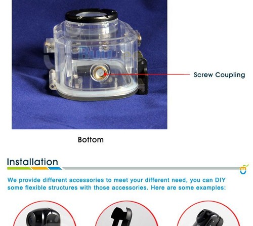 New HD 1080P Waterproof Mini Sport DV Camera 4 Diving Bike Helmet Car Record 12M - Picture 10 of 12