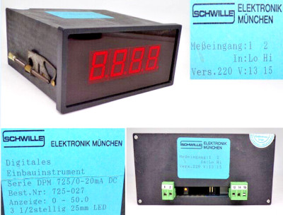 SCHWILLE Elektronik DPM 725   29-2#6649