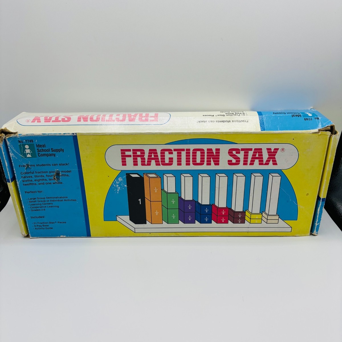 Ideal Learning FRACTIONS STAX Math Manipulatives Complete | eBay
