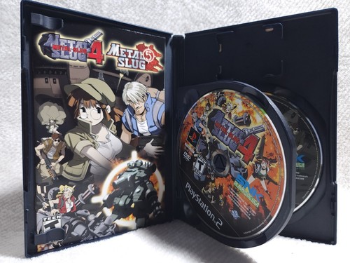 Metal Slug 4/Metal Slug 5 PS2 CIB Authentic Tested - Picture 6 of 12