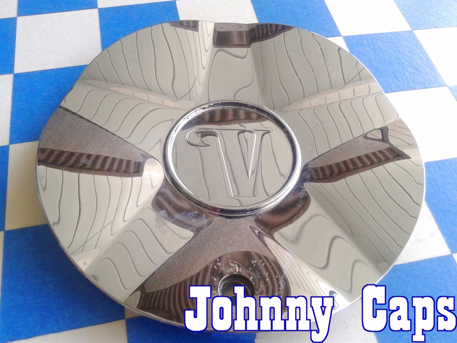 VELOCITY Wheels [23] Chrome Center Cap STW-172-1 Custom Wheel Center Hub Cap (1)