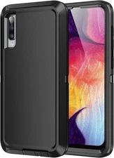 For Samsung Galaxy A50 Heavy Duty Defender Case Shockproof Cover Belt Clip