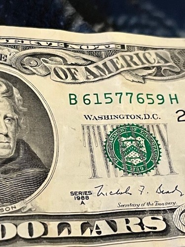 RARE Collectible-1988 Series A , USD 20 dollar bill -$20 . COLLECTOR'S EDITION! - Picture 3 of 3