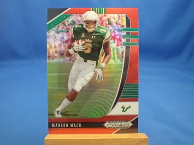 Marlon Mack Prizm Draft Picks 2020 Red Prizm