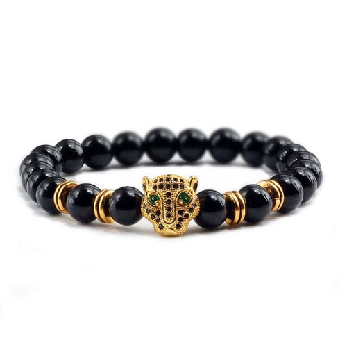 12 Style Bracelet Men Black Lava Healing Balance Beads Reiki Buddha Prayer Natur - Foto 14 di 26