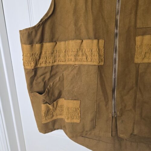 Bullseye Bill Water Repellent field vest bird hunting Vintage Lucky mens L - Picture 3 of 11