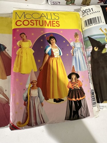 Simplicity McCalls 8 Historical Costume Patterns VTG Princess Nativity Halloween - Picture 7 of 9