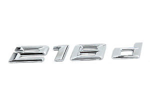 Emblème chromé pour couvercle de coffre BMW F22 218D, logo 7356321 51147356321