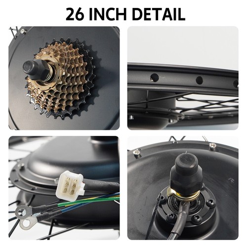 ebike Conversion Kit 48V 1500W Motor Electric bike rear Wheel 27.5 29in Rear NEW - Picture 20 of 26
