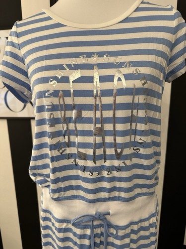 Marc Aurel 38 Kleid Damen Neuwertig Viskose Gestreift - Bild 3 von 7