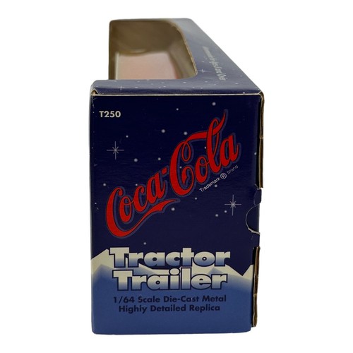 Ertl Collectible Tractor Trailer Coca Cola Skiing Bear 1/64 Die Cast Semi Truck - Picture 4 of 4