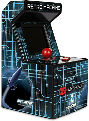 DREAMGEAR,MY ARCADE,200 GAME RETRO ARCADE VIDEO GAME SYSTEM,FULL-COLOR,SOUND,NEW