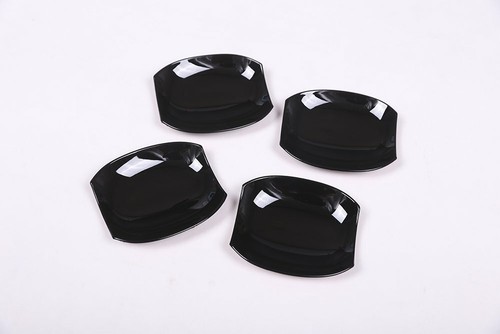 Black Exterior Door Handle Bowl Cover Trim For Land Rover Discovery 5 2017-2018 - Imagen 5 de 10