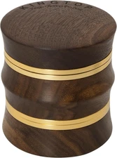 Grinder, Large 2.6" Walnut Wood & Aluminum Manual Grinder