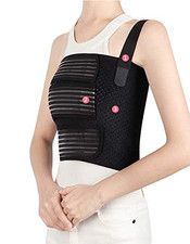Rib Brace Broken Rib Belt, Chest Brace Elastic Rib Support Brace for Men and Wom