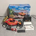 Radio Shack RED ARROW BUGGY fully working RC car w batteries, foam, box, remote