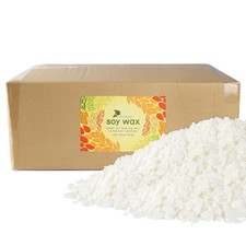 20 lb Pure Soy Wax Flakes for Candle Making -...