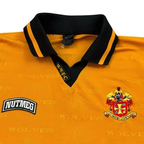 Camiseta local Wolves 1995/96 Nº6 Richards talla 38/40 Wolverhampton Wanderers - Imagen 7 de 15