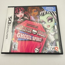 Monster High Ghoul Spirit (Nintendo DS, 2011) Complete CIB