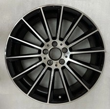 20” MERCEDES E CLASS AMG ALLOY WHEEL A2134012200 8.0J x20 ET43 FRONT DIAMOND CUT
