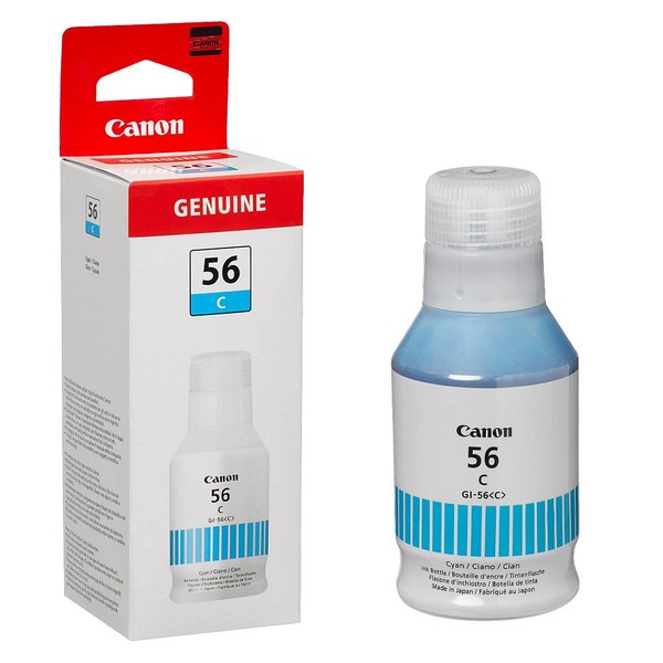 Canon GI-56 C Cyan Original Tintenflasche 135 Ml 4430C001 Blau 14000 Seiten-image
