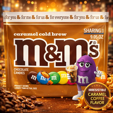   New Limited Holiday M&Ms Caramel Cold Brew ...