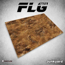 Frontline Gaming FLG Mats: 44"x60" Junkyard