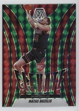2024-25 Panini Mosaic Elevate Green Mosaic Prizm Matas Buzelis #14 16zl
